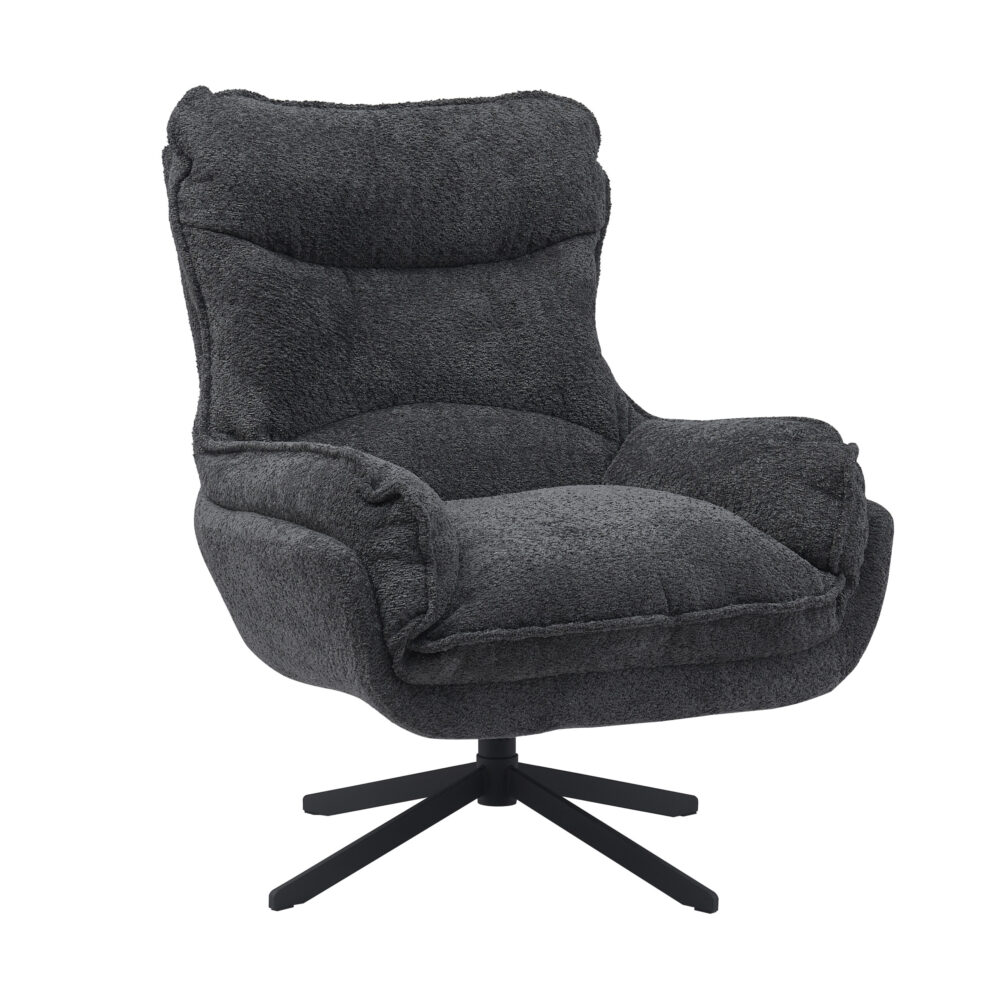 Fauteuil Vera - Donker grijs