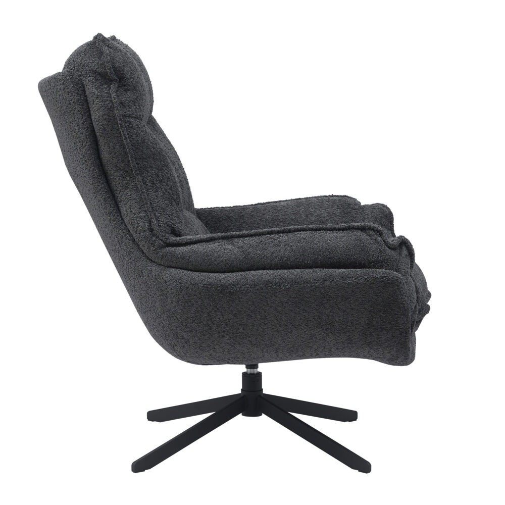 Fauteuil Vera - Donker grijs