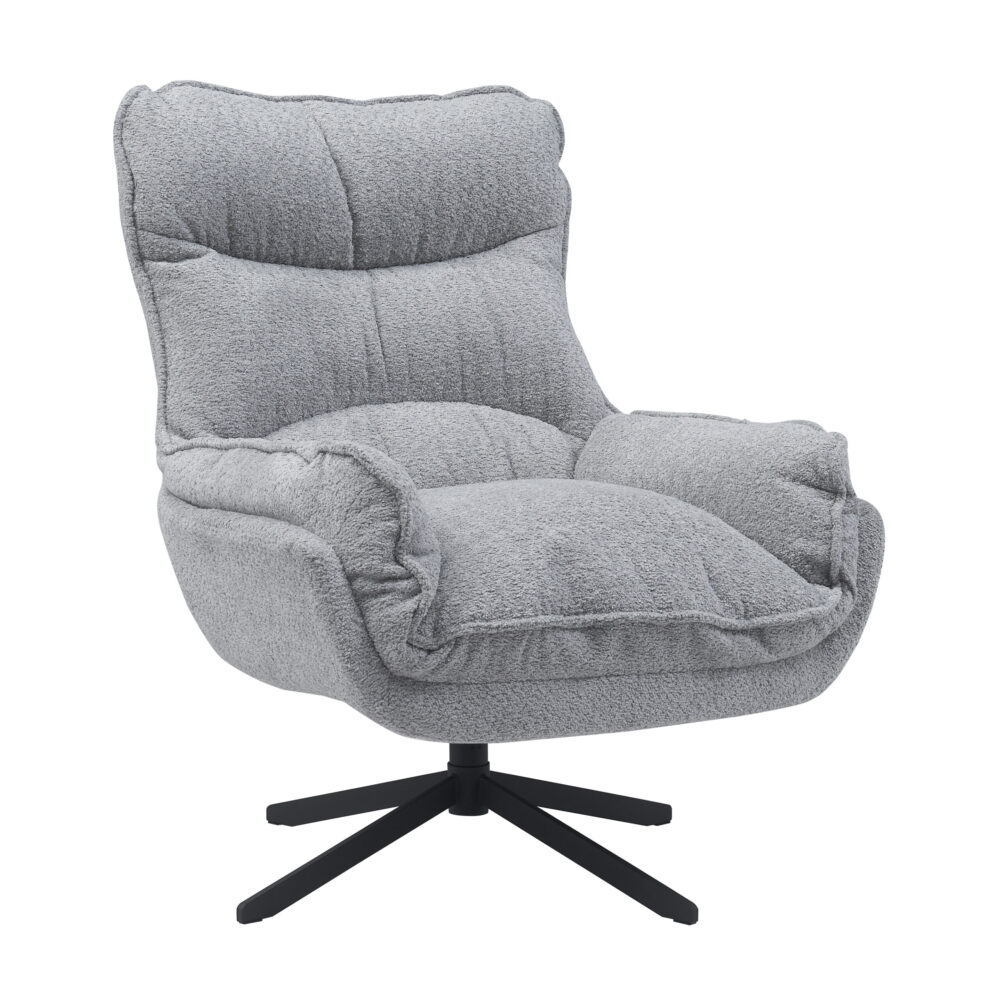 Fauteuil Vera - Licht grijs