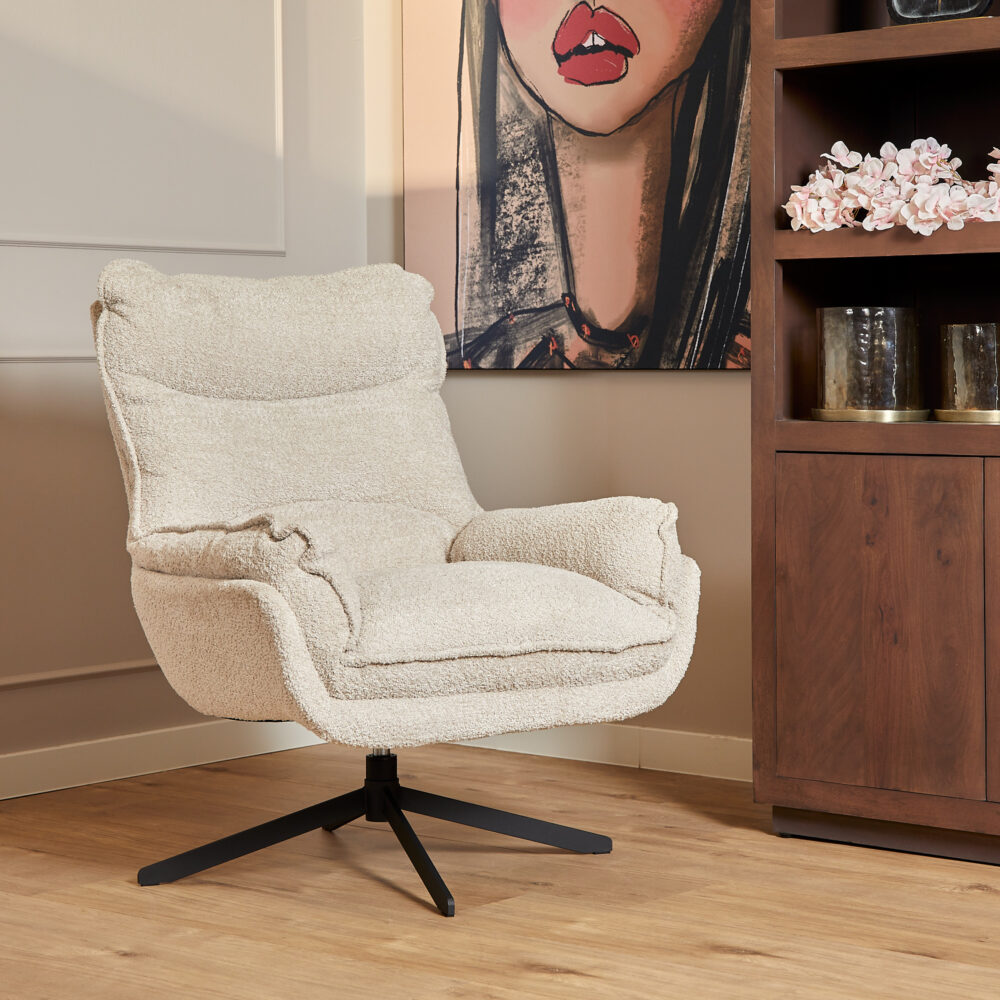 Fauteuil Vera – Off white - Image 2