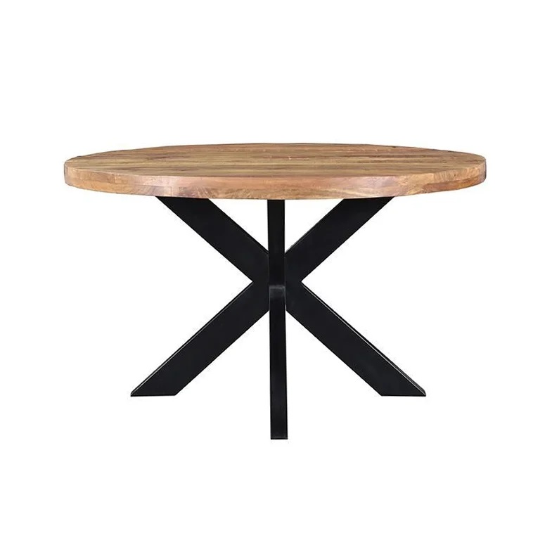 ACTIE! Eettafel Mango Rond - Naturel