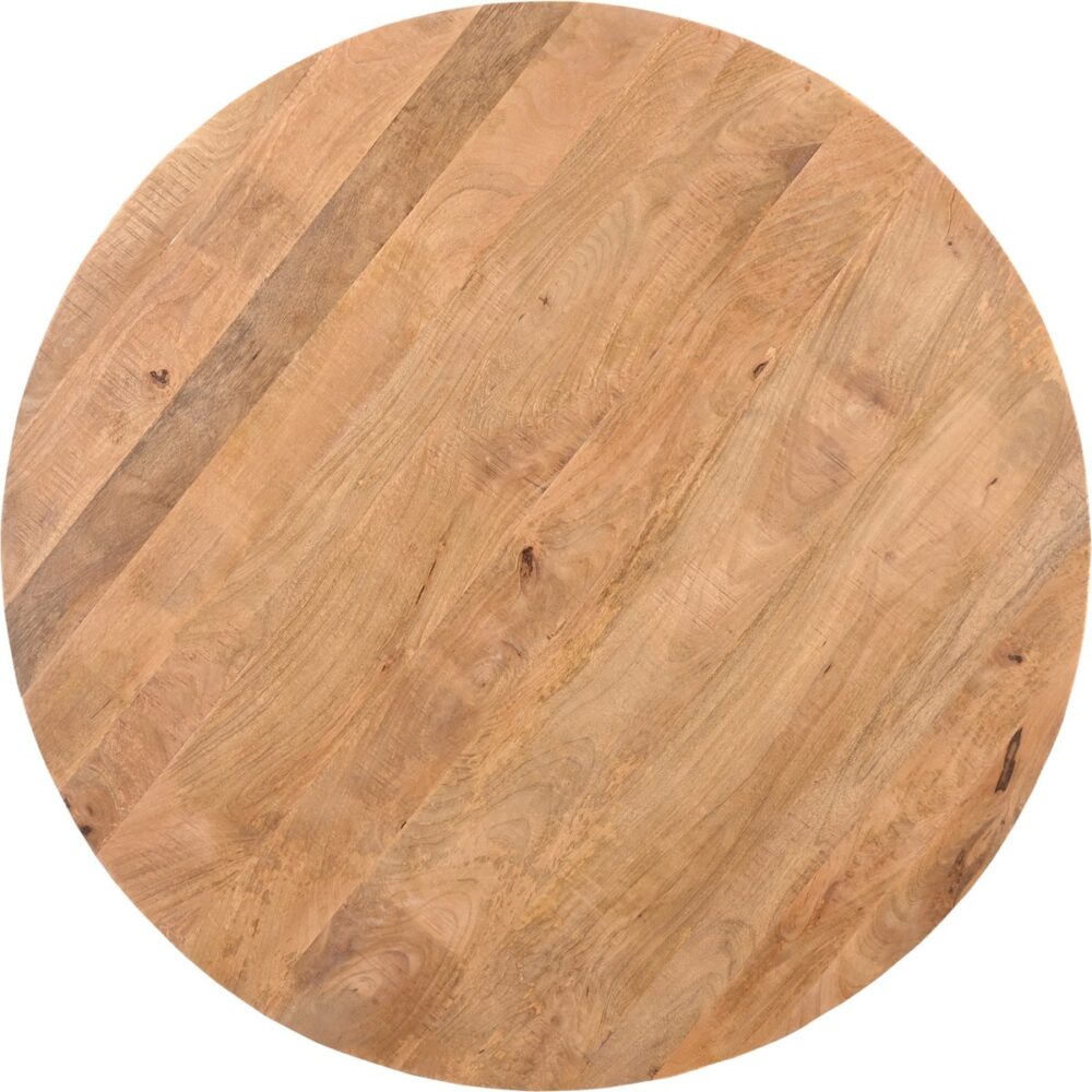 ACTIE! Eettafel Mango Rond - Naturel