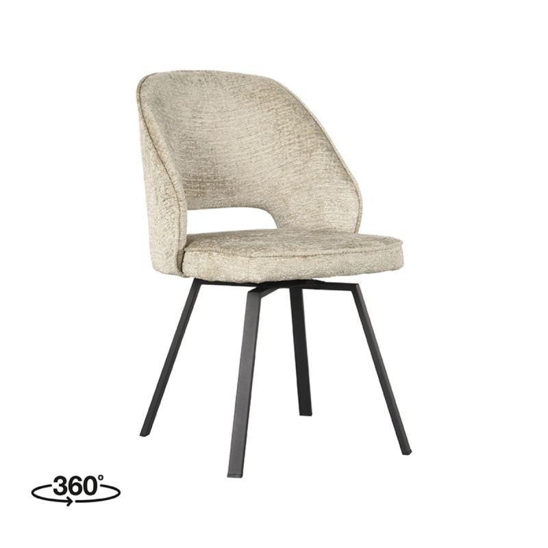 Eetkamerstoel lewis beige LABEL51