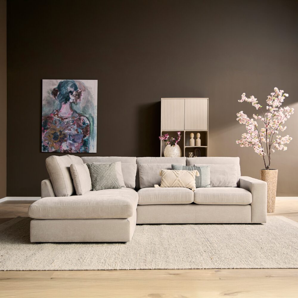Longchair bank Jesse - Voorstaand Links - Starfurn - MySofa