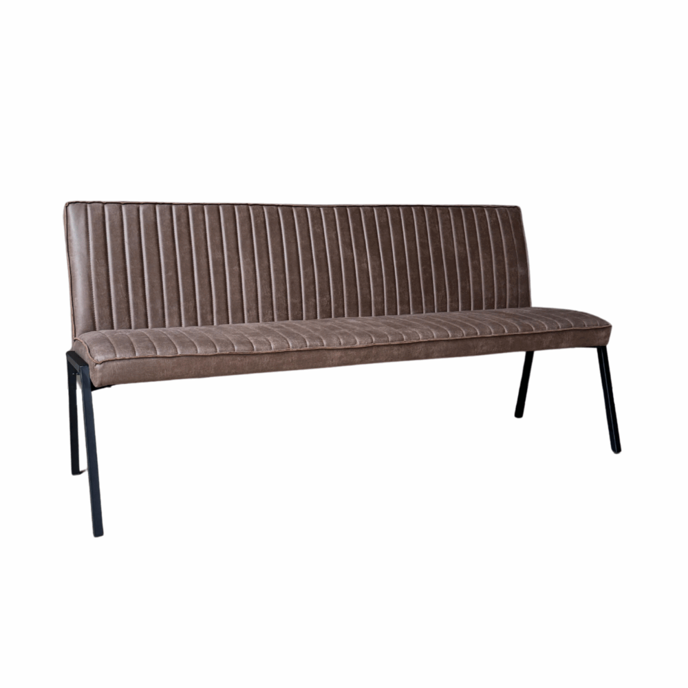 Eetkamerbank Tivoli – 185 cm – Eco-Leer Bull – Starfurn