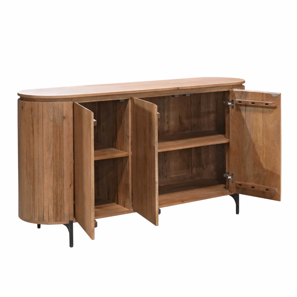 Dressoir Solana - 165 cm - Starfurn - Naturel - Afbeelding 3