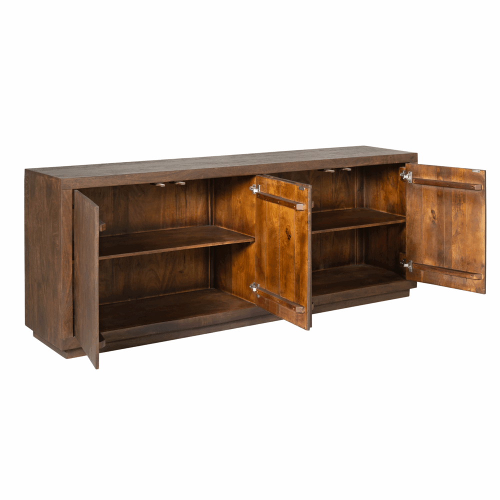 Dressoir Brussel - 200 cm - Starfurn - Bruin - Afbeelding 3