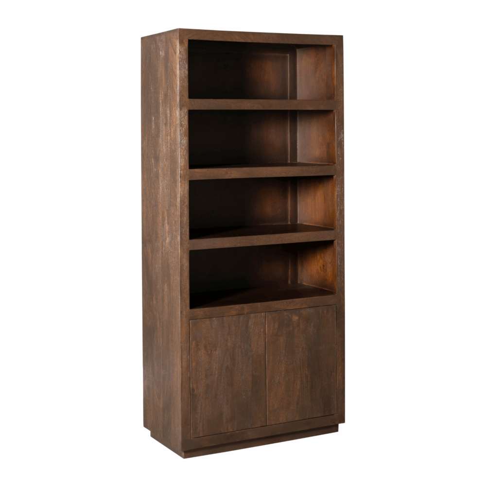 Boekenkast Brussel - 90 cm - Starfurn - Bruin