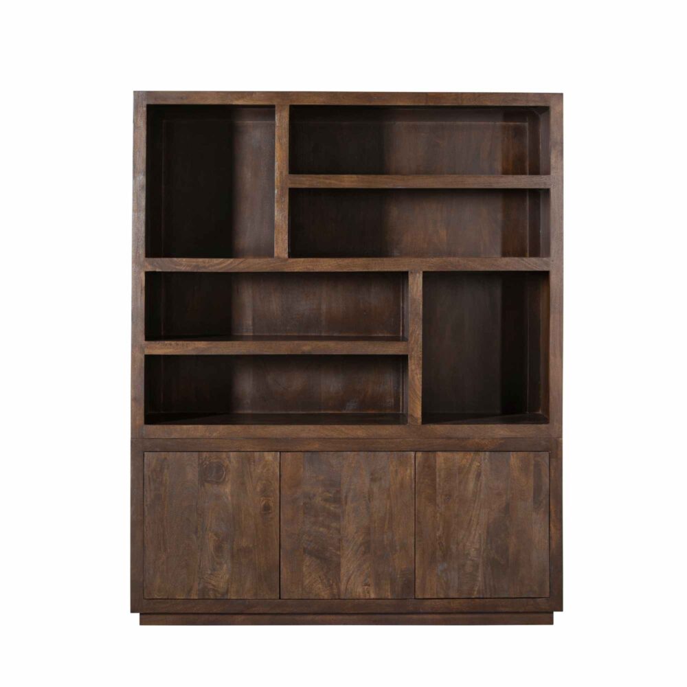 Vakkenkast Brussel XL - 160 cm - Starfurn - Bruin