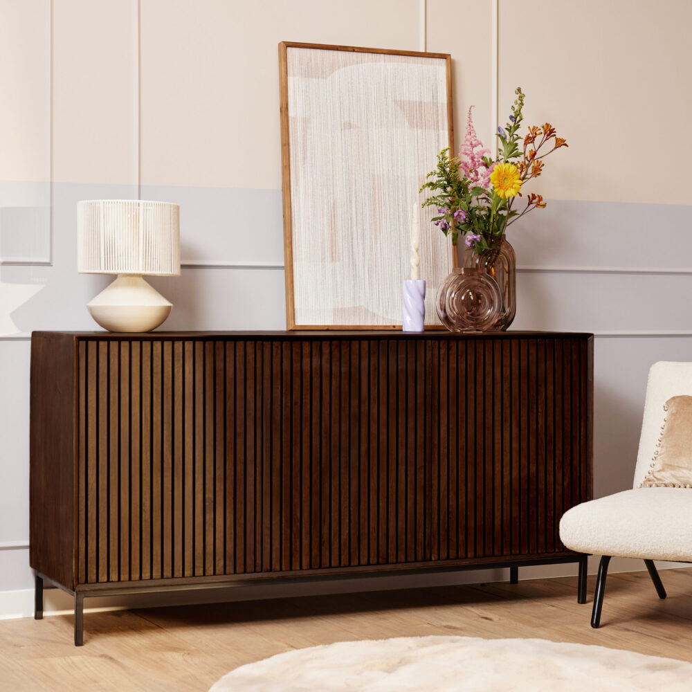 Dressoir Madison - 165 cm - Starfurn - Bruin - Afbeelding 2