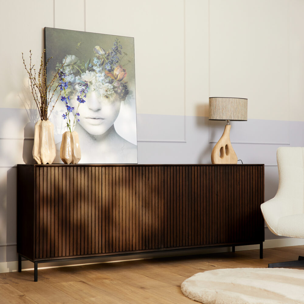 Dressoir Madison - 210 cm - Starfurn - Bruin - Afbeelding 2