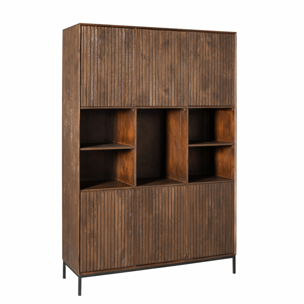 Vakkenkast Madison XL - 135 cm - Starfurn - Bruin - Afbeelding 3