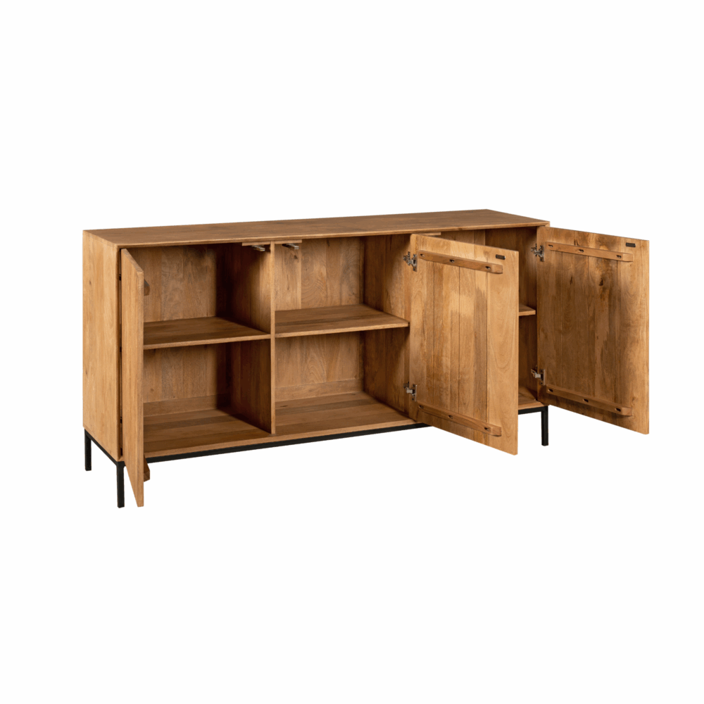 Dressoir Madison - 165 cm - Starfurn - Naturel - Afbeelding 3
