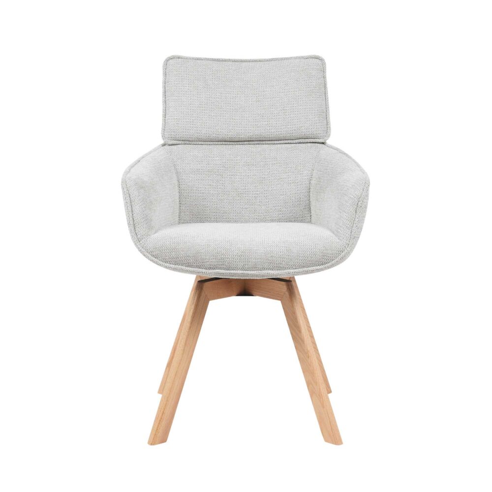 Eetkamerstoel Jona - Set van 2 - Taupe