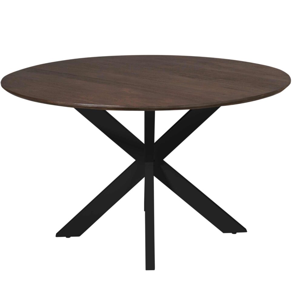 Ronde eettafel madison bruin starfurn