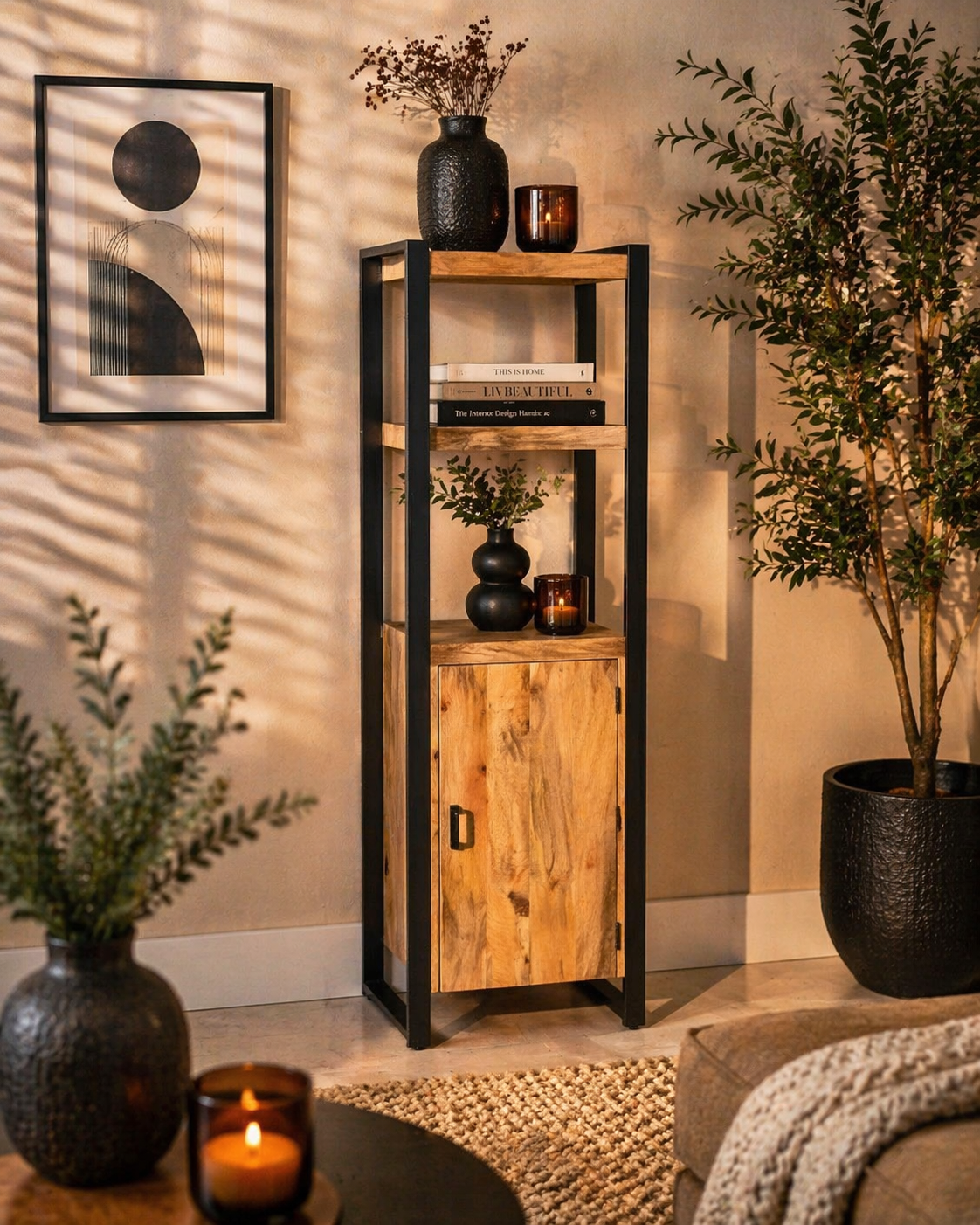 Boekenkast Britt Mangohout