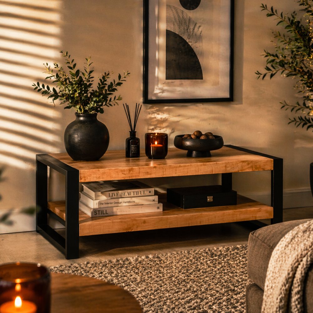 Salontafel Britt mangohout